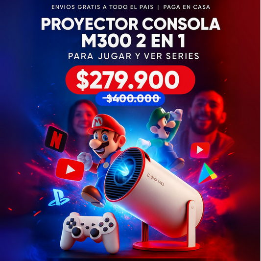 Proyector Consola 2 en 1