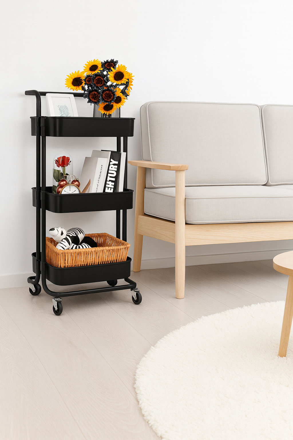 Carrito organizador 3 niveles