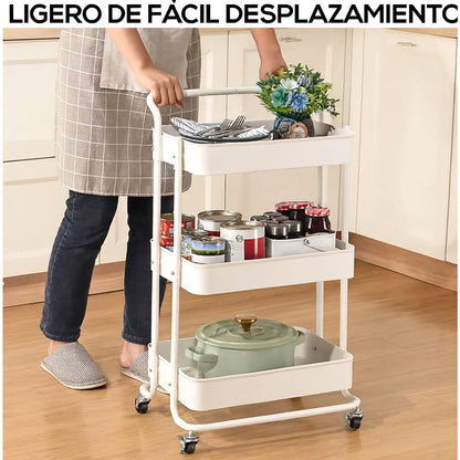 Carrito organizador 3 niveles